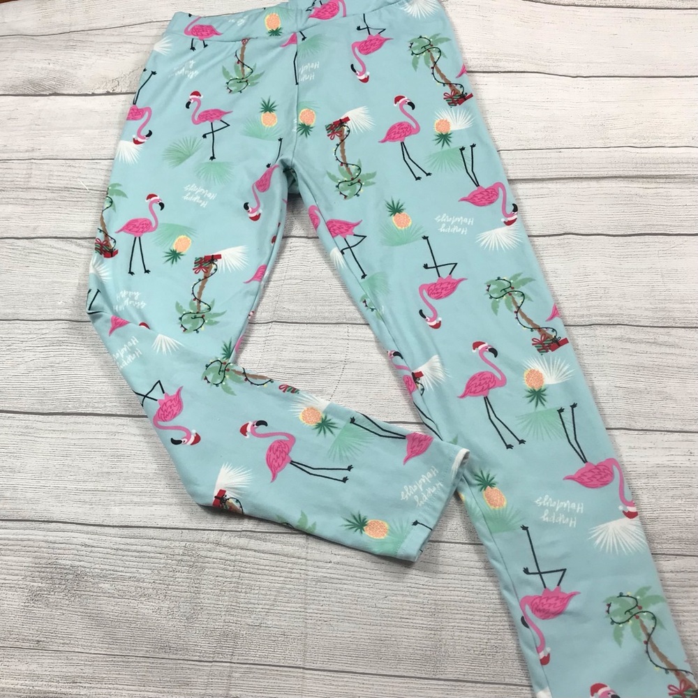 Yado Tropical Christmas Leggings